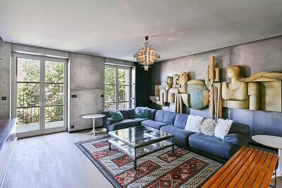 V Sadech, Bubeneč - Prague 6 | Rent, Apartment One-bedroom (2+kk), 121 m²