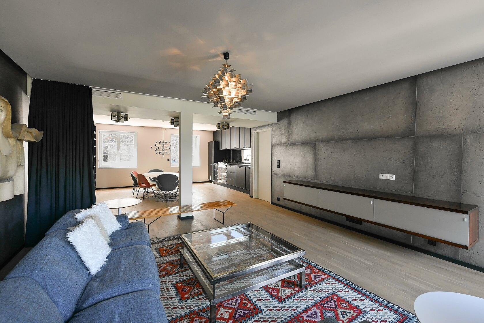 V Sadech, Bubeneč - Praha 6 | Pronájem, Byt 2+kk, 121 m²