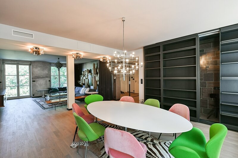 V Sadech, Bubeneč - Praha 6 | Pronájem, Byt 2+kk, 121 m²