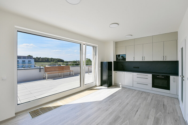 Heřmanická, Ďáblice - Prague 8 | Rent, Apartment One-bedroom (2+kk), 93 m²