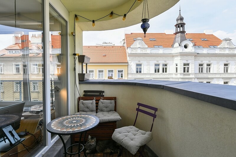 Petrohradská, Vršovice - Prague 10 | Rent, Apartment Two-bedroom (3+kk), 80 m²