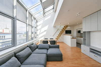 Na kopečku, Libeň - Prague 8 | Rent, Apartment Two-bedroom (3+kk), 98 m²