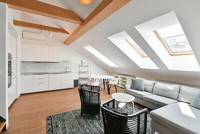 Březinova, Karlín - Prague 8 | Rent, Apartment Two-bedroom (3+kk), 99 m²