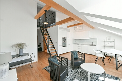 Březinova, Karlín - Prague 8 | Rent, Apartment Two-bedroom (3+kk), 99 m²