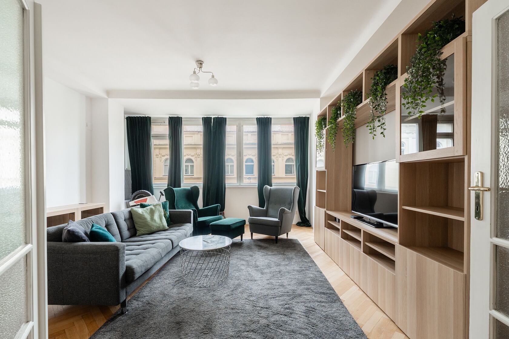 Mánesova, Vinohrady - Prague 2 | Rent, Apartment Two-bedroom (3+1), 98 m²