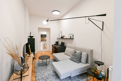Italská, Vinohrady - Prague 2 | Rent, Apartment One-bedroom (2+kk), 64 m²