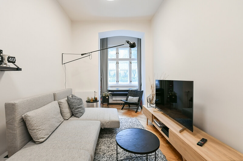 Italská, Vinohrady - Prague 2 | Rent, Apartment One-bedroom (2+kk), 64 m²