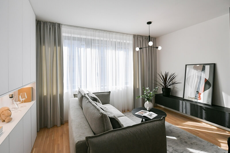 Albrightové, Smíchov - Prague 5 | Rent, Apartment One-bedroom (2+kk), 62 m²