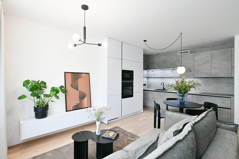Albrightové, Smíchov - Prague 5 | Rent, Apartment One-bedroom (2+kk), 62 m²