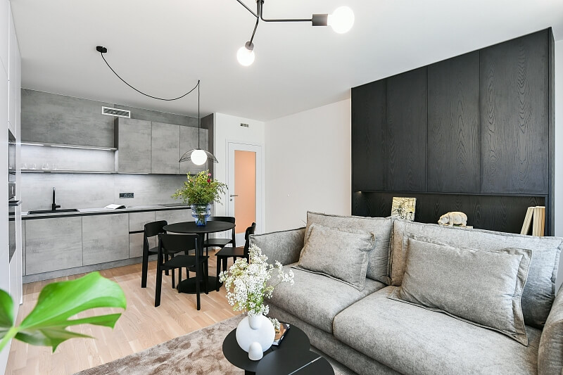 Albrightové, Smíchov - Prague 5 | Rent, Apartment One-bedroom (2+kk), 62 m²