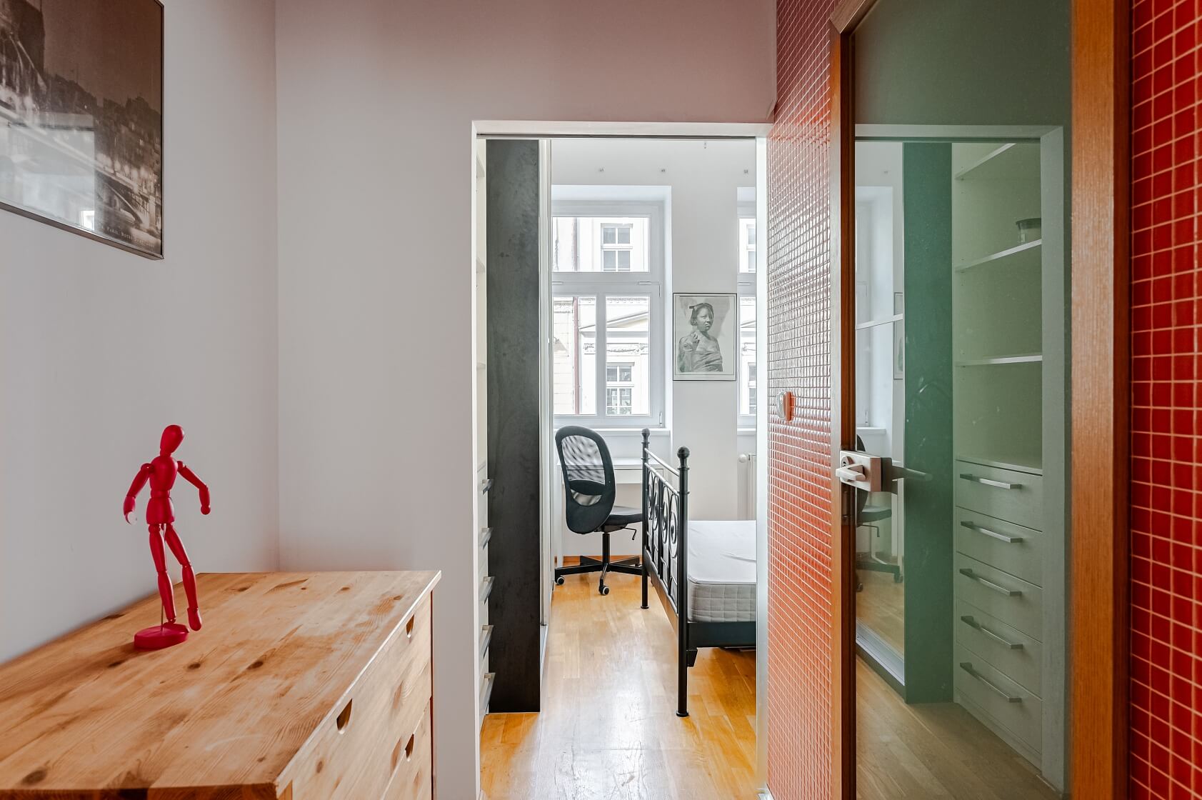 Vlkova, Žižkov - Praha 3 | Pronájem, Byt 2+kk, 41 m²