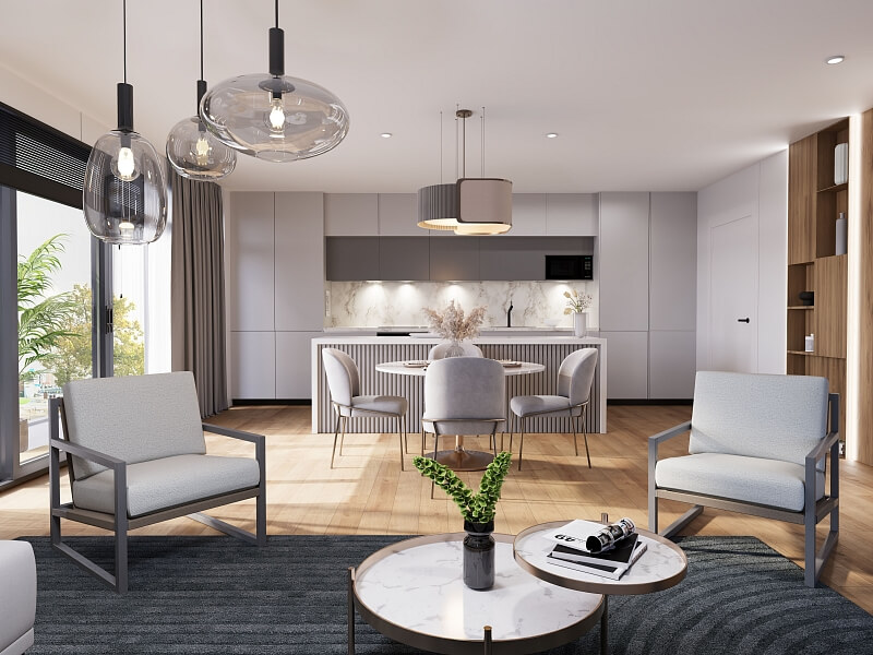 U michelského mlýna, Michle - Prague 4 | Sale, Apartment Three-bedroom (4+kk), 136 m²