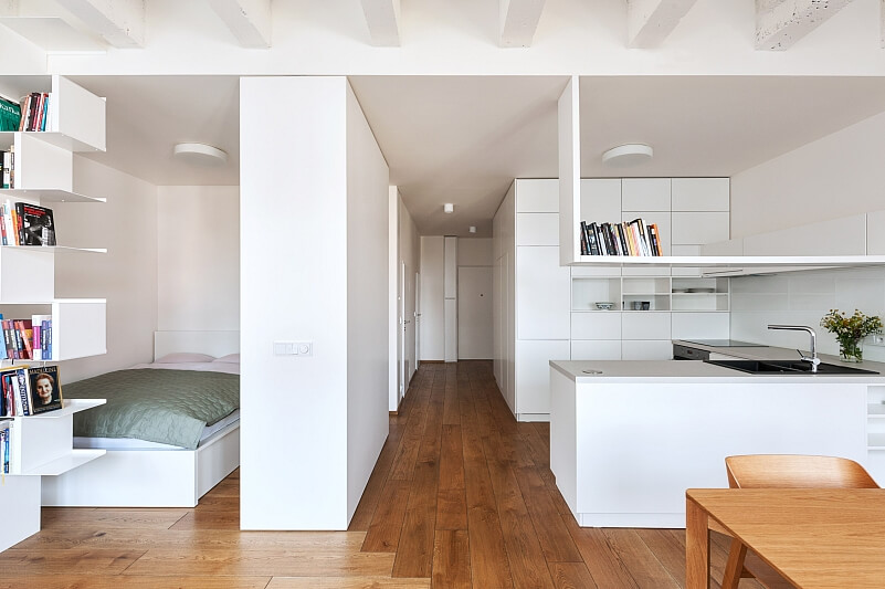 Lucemburská, Žižkov - Prague 3 | Sale, Apartment Studio (1+kk), 48 m²