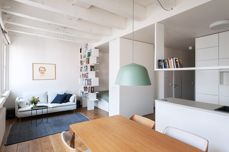 Lucemburská, Žižkov - Prague 3 | Sale, Apartment Studio (1+kk), 48 m²