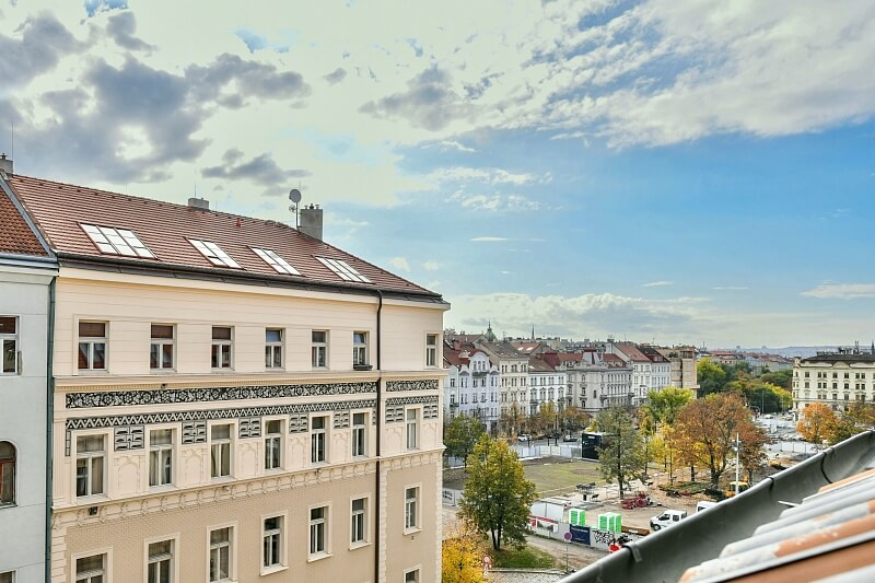 Přemyslovská, Vinohrady - Prague 3 | Rent, Apartment Two-bedroom (3+kk), 98 m²