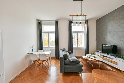Sokolská, Nové Město - Prague 2 | Sale, Apartment One-bedroom (2+kk), 51 m²