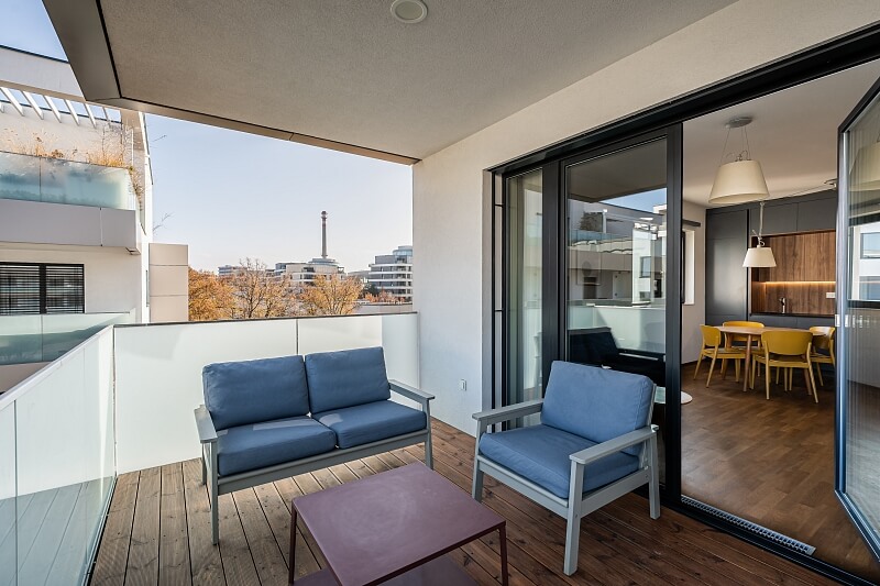 Kloudova, Jinonice - Prague 5 | Rent, Apartment One-bedroom (2+kk), 73 m²