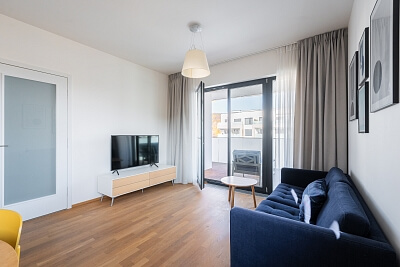 Kloudova, Jinonice - Prague 5 | Rent, Apartment One-bedroom (2+kk), 73 m²