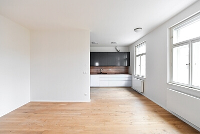 U Nikolajky, Smíchov - Prague 5 | Rent, Apartment One-bedroom (2+kk), 61 m²