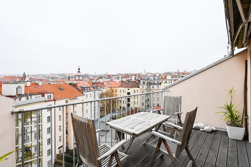 Žitomírská, Vršovice - Prague 10 | Rent, Apartment Two-bedroom (3+kk), 115 m²