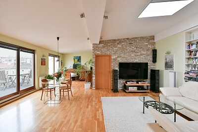 Žitomírská, Vršovice - Prague 10 | Rent, Apartment Two-bedroom (3+kk), 115 m²