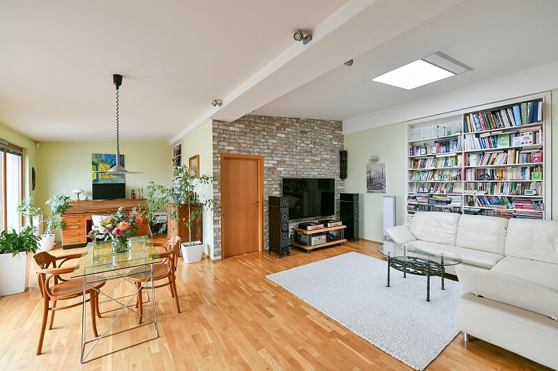 Žitomírská, Vršovice - Prague 10 | Rent, Apartment Two-bedroom (3+kk), 115 m²