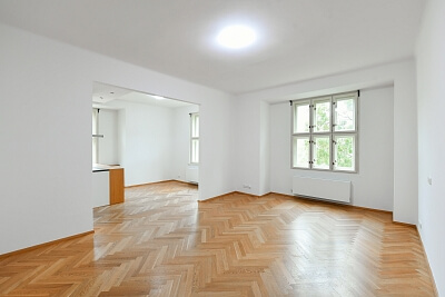 Puškinovo náměstí, Bubeneč - Prague 6 | Rent, Apartment Two-bedroom (3+kk), 113 m²