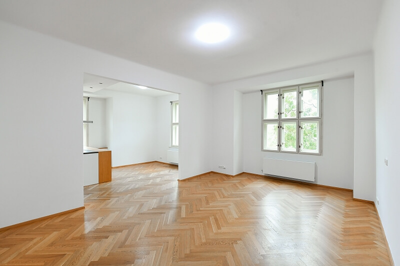 Puškinovo náměstí, Bubeneč - Prague 6 | Rent, Apartment Two-bedroom (3+kk), 113 m²