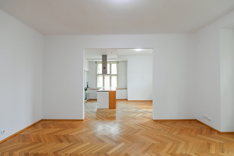 Puškinovo náměstí, Bubeneč - Prague 6 | Rent, Apartment Two-bedroom (3+kk), 113 m²