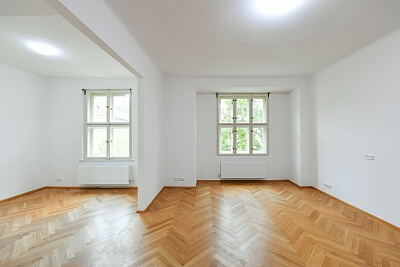 Puškinovo náměstí, Bubeneč - Praha 6 | Pronájem, Byt 3+kk, 113 m²