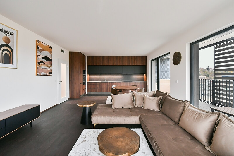 Mezi vodami, Modřany - Prague 4 | Rent, Apartment Two-bedroom (3+kk), 106 m²