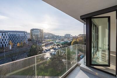 K Červenému vrchu, Vokovice - Prague 6 | Rent, Apartment One-bedroom (2+kk), 63 m²